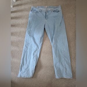 Signature Levi Strauss Heritage Easy Straight Jeans Size 18